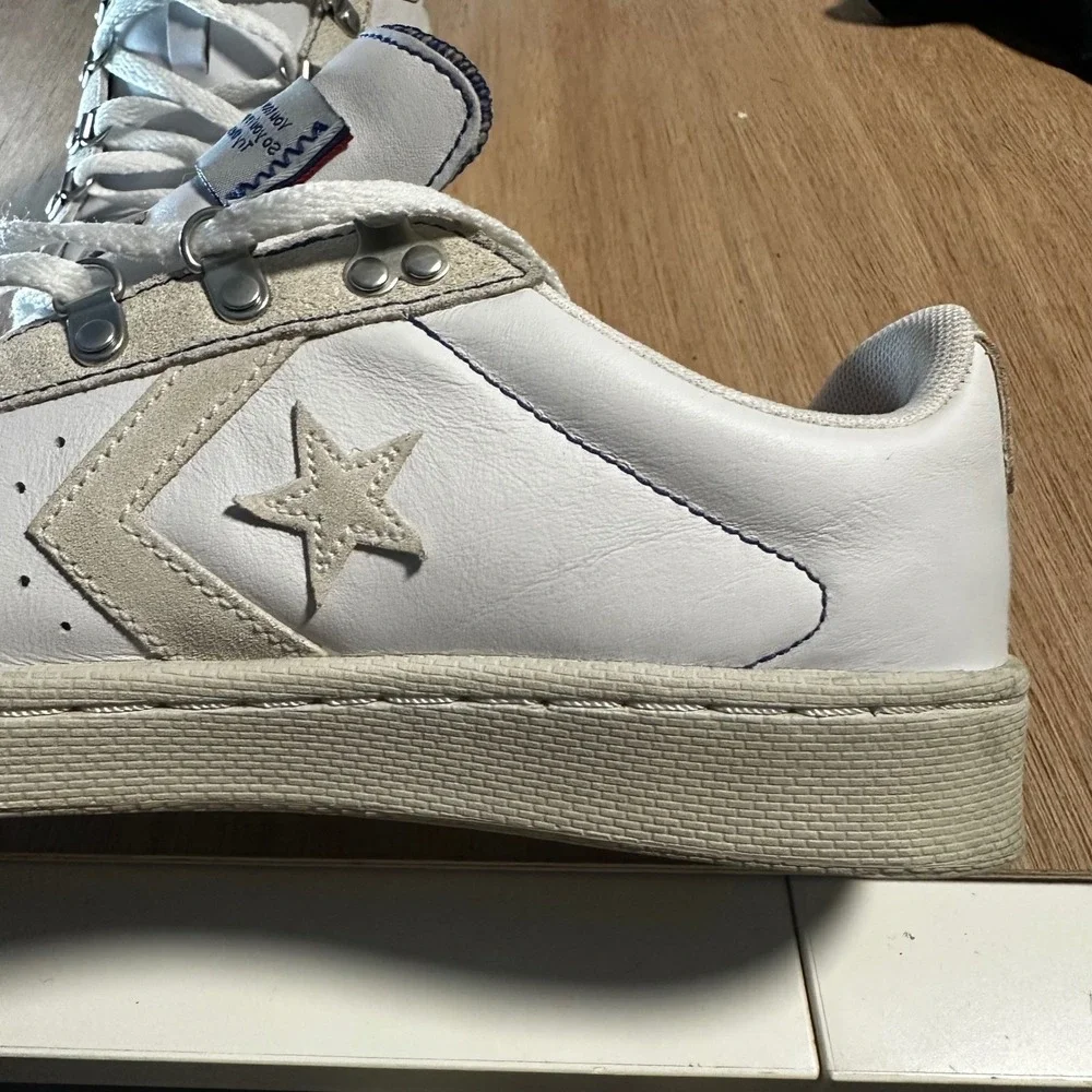 Converse x Pglang Pro Leather White - Picture 5 of 8